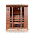 SunRay Sequoia 4 Person Cedar Infrared Sauna with Carbon Heaters