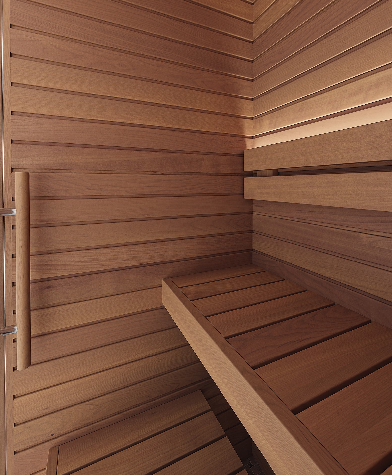 Auroom Sauna Auroom Cala Glass Mini Sauna Kit