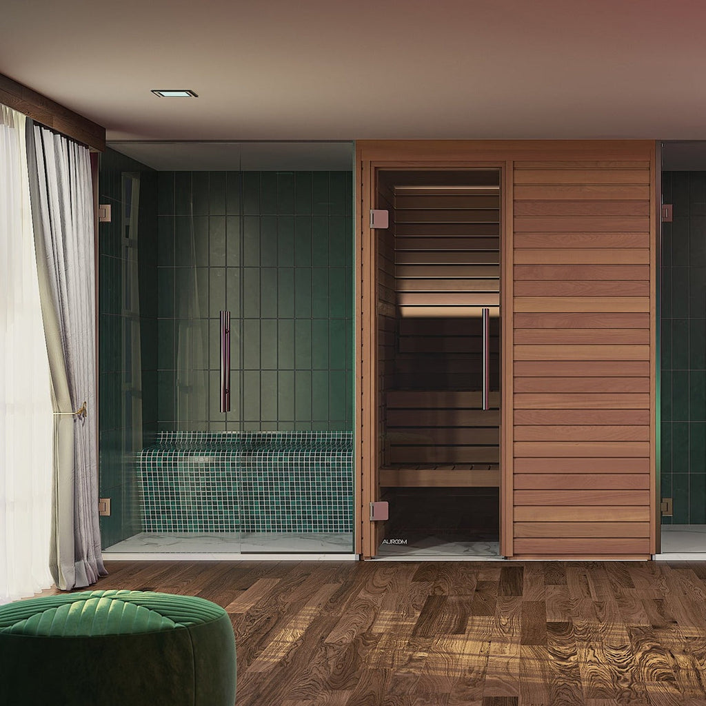 Auroom Sauna Auroom Cala Wood Cabin Sauna Kit