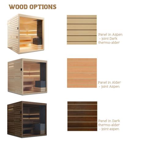 Auroom Sauna Auroom Lumina Cabin Sauna Kit