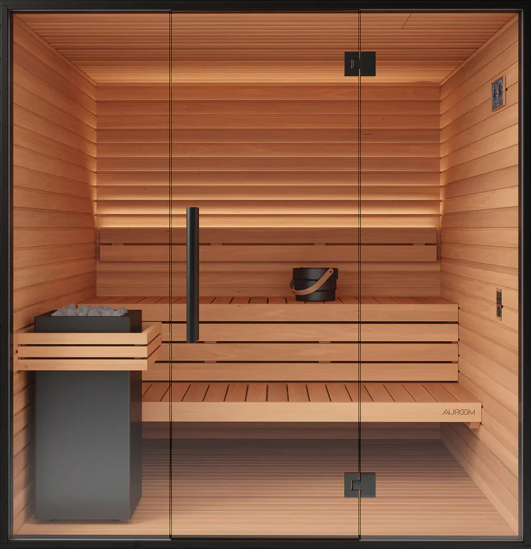 Auroom Sauna Auroom Mira L Outdoor Cabin Sauna Kit