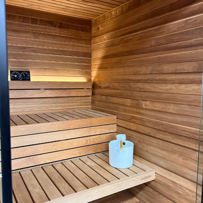 Auroom Sauna Auroom Mira L Outdoor Cabin Sauna Kit