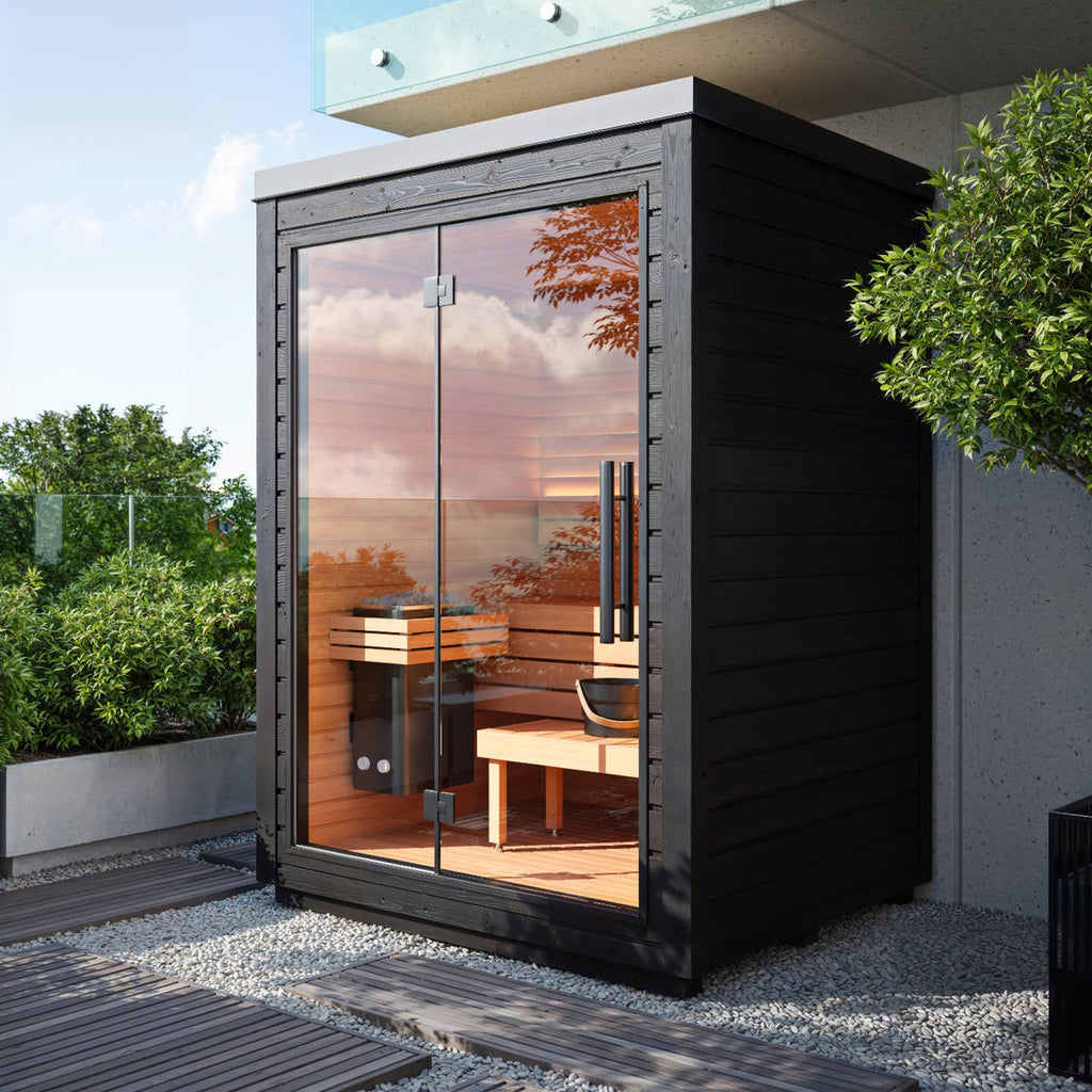Auroom Sauna Auroom Mira S Outdoor Cabin Sauna Kit