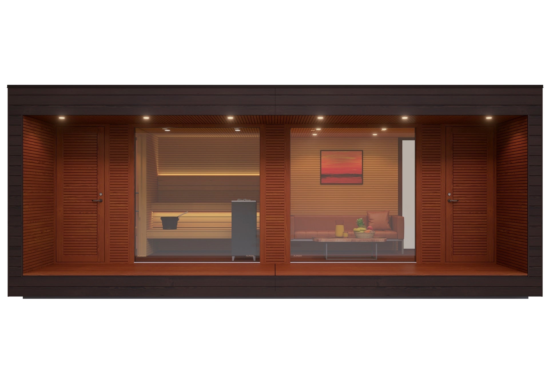 Auroom Sauna Auroom Natura Lounge Cabin