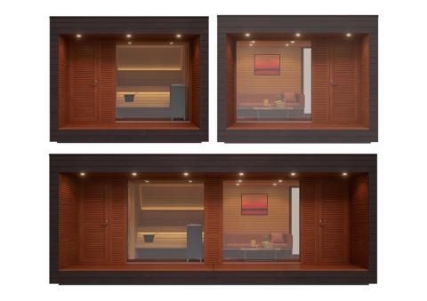 Auroom Sauna Auroom Natura Lounge Cabin