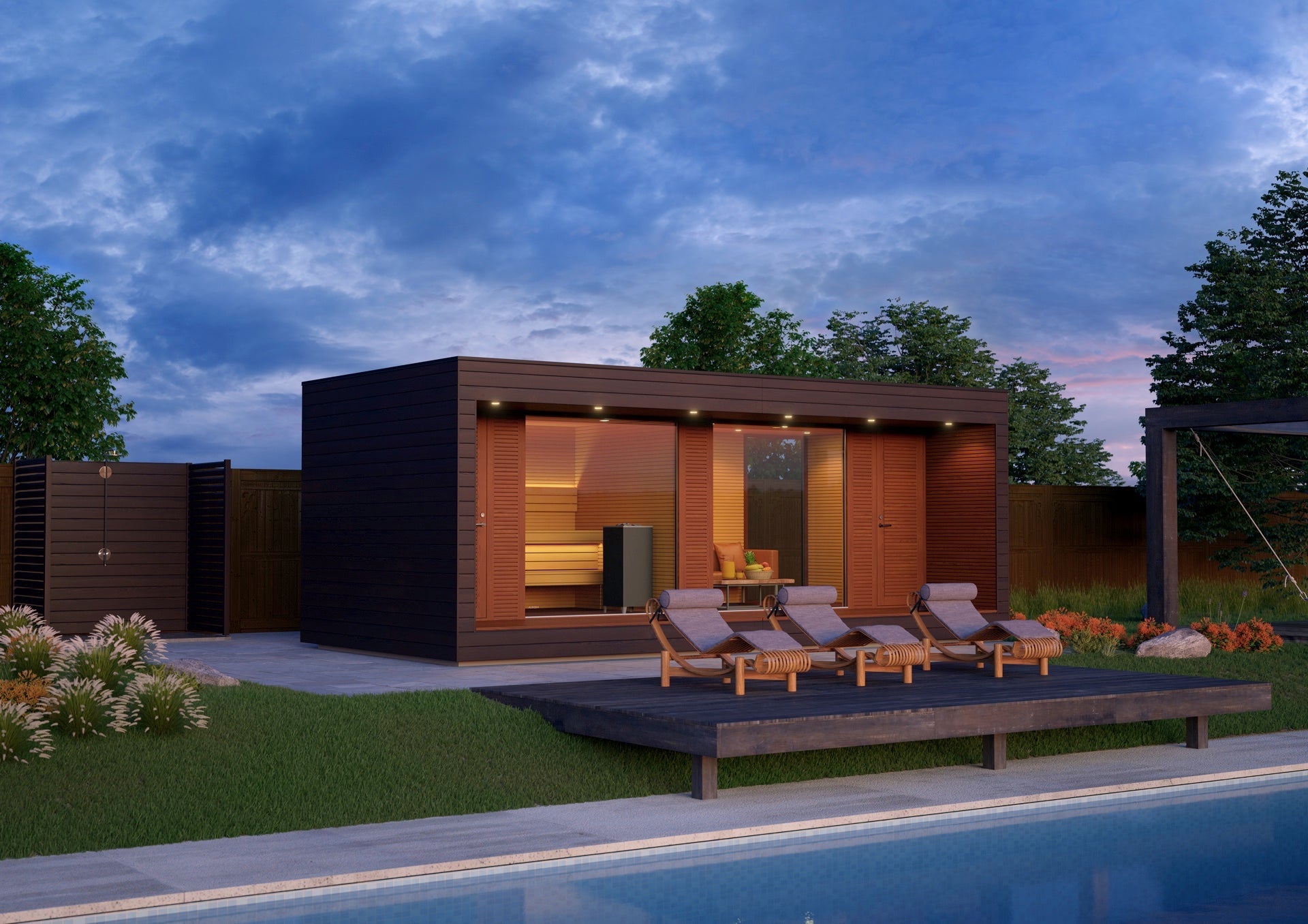 Auroom Sauna Auroom Natura Lounge Cabin