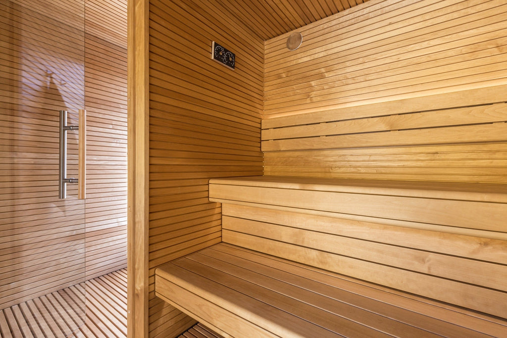 Auroom Sauna Auroom Natura Modern Outdoor Sauna with Changing Room
