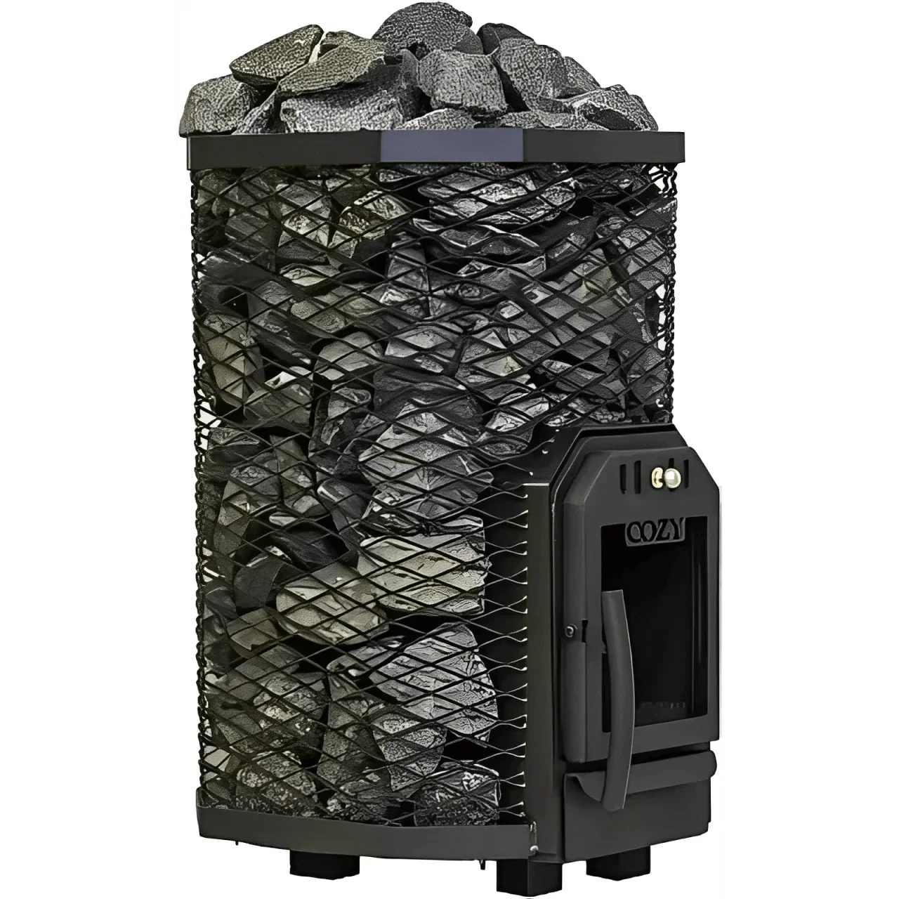 Cozy Heat Sauna Stove Cozy Heat O Thru-Wall Sauna Stove Wood Burning Sauna Stove