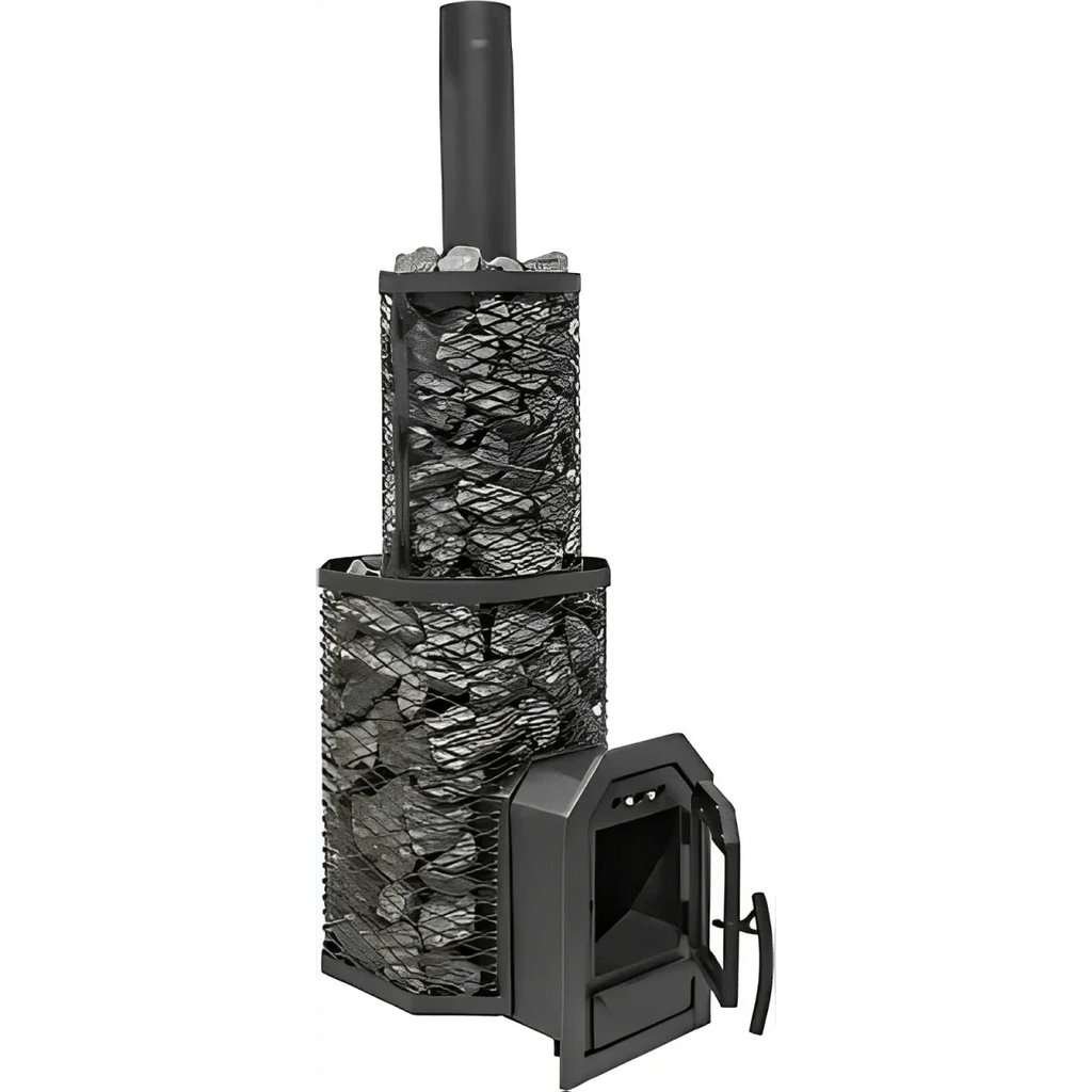 Cozy Heat Sauna Stove Cozy Heat O Thru-Wall Sauna Stove Wood Burning Sauna Stove