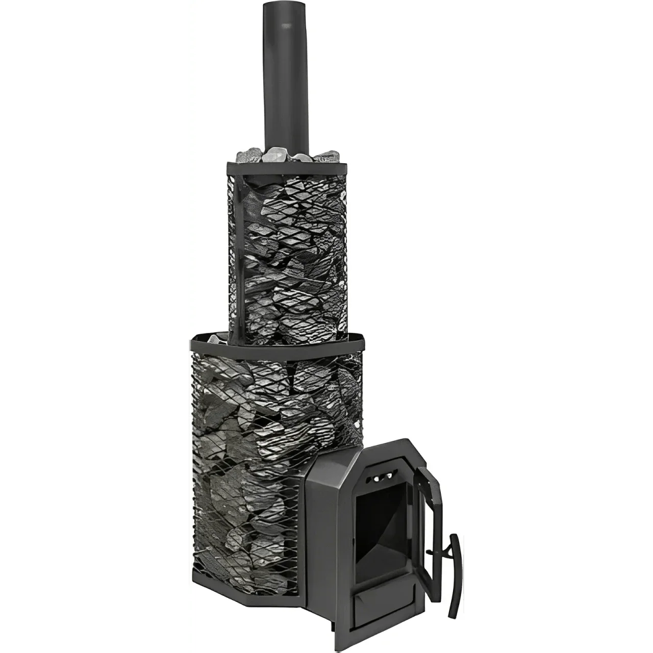 Cozy Heat Sauna Stove Cozy Heat O Thru-Wall Sauna Stove Wood Burning Sauna Stove
