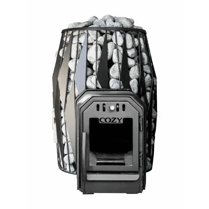 Cozy Heat Sauna Stove Cozy Heat OG Thru-Wall Sauna Stove Wood Burning Sauna Stove