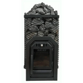Cozy Heat Sauna Stove Cozy Heat Thru-Wall Sauna Heater Wood-Burning Sauna Stove