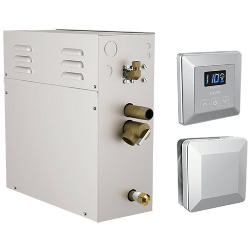 Delta Steam Shower Generator Package Delta SimpleSteam™ 4kW Kit  SimpleSteam™ ES-4 Steam Generator Kit