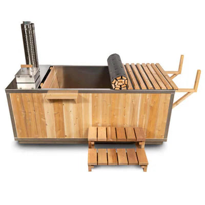 Dundalk LeisureCraft Hot tub Dundalk LeisureCraft The Starlight Wood Burning Hot Tub CT372W