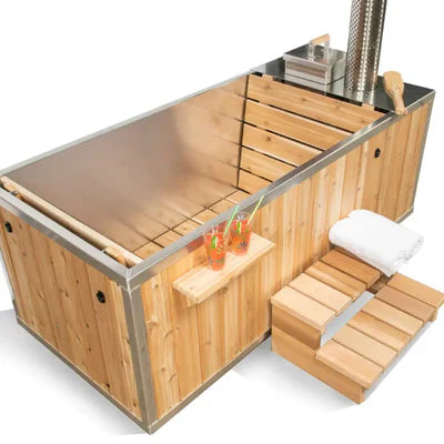 Dundalk LeisureCraft Hot tub Dundalk LeisureCraft The Starlight Wood Burning Hot Tub CT372W