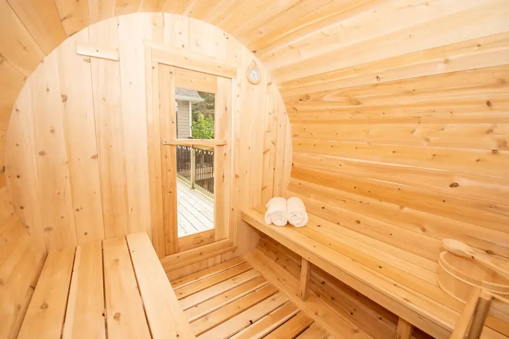 Dundalk LeisureCraft Sauna Dundalk CT Harmony 4 Person Barrel Sauna