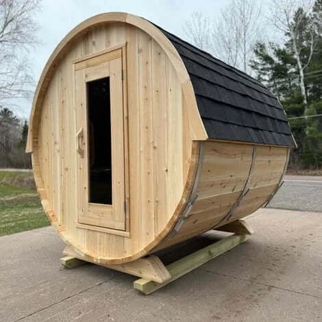 Dundalk LeisureCraft Sauna Dundalk CT Harmony 4 Person Barrel Sauna