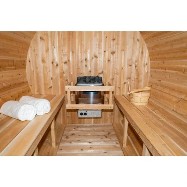 Dundalk LeisureCraft Sauna Dundalk CT Harmony 4 Person Barrel Sauna