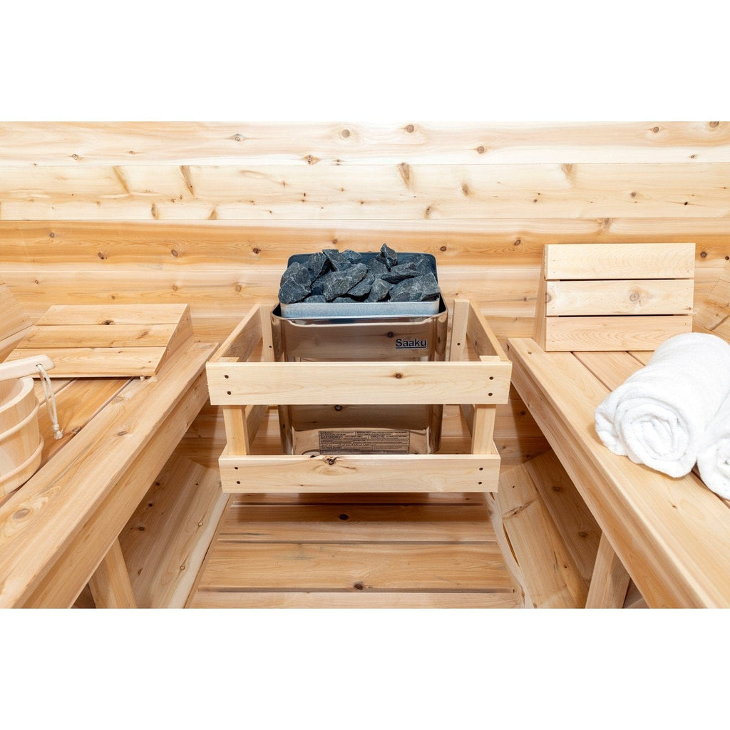 Dundalk LeisureCraft Sauna Dundalk CT Harmony 4 Person Barrel Sauna