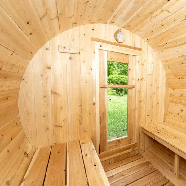Dundalk LeisureCraft Sauna Dundalk CT Harmony 4 Person Barrel Sauna