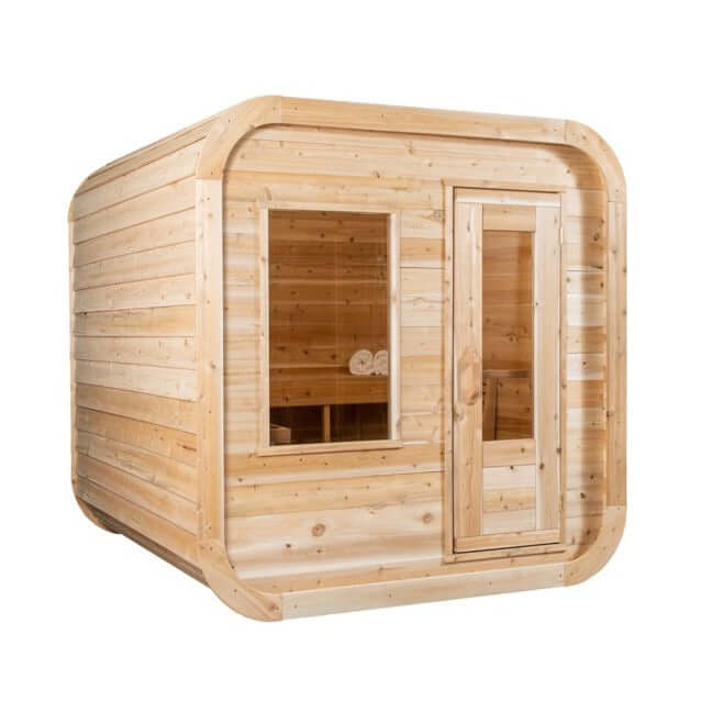 Dundalk LeisureCraft Sauna Dundalk CT Luna 4 Person Barrel Sauna
