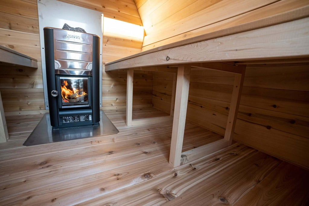 Dundalk LeisureCraft Sauna Dundalk CT Mini POD 4 Person Outdoor Sauna CTC77MW