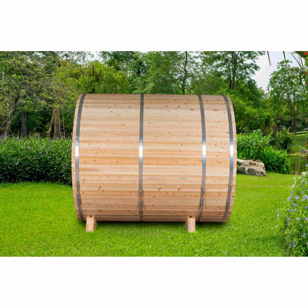 Dundalk LeisureCraft Sauna Dundalk CT Tranquility 6 Person Barrel Sauna CTC2345