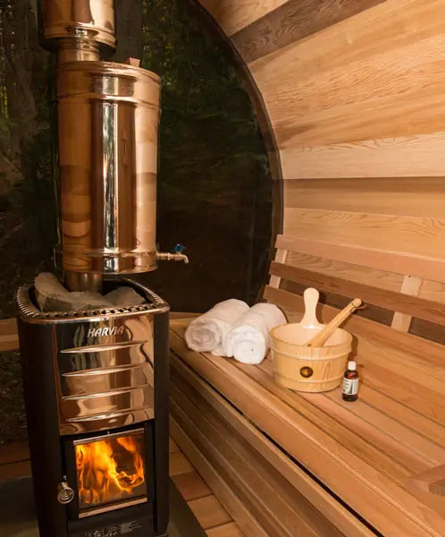 Dundalk LeisureCraft Sauna Dundalk Tranquility MP 6 Person Barrel Sauna