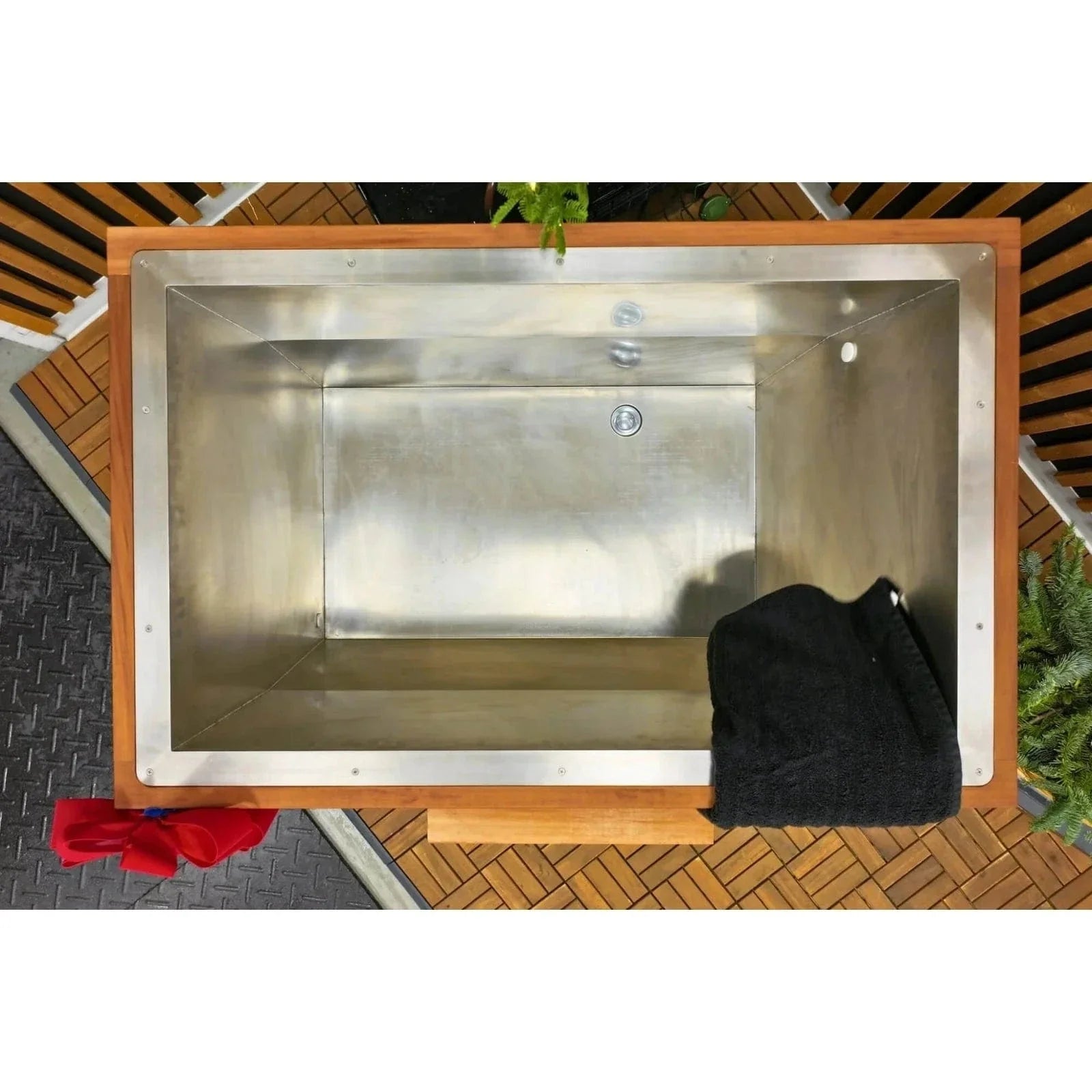 Dynamic Cold Therapy Cold plunge Dynamic Cold Therapy "CUBOID" 304 Stainless Steel Cold Plunge