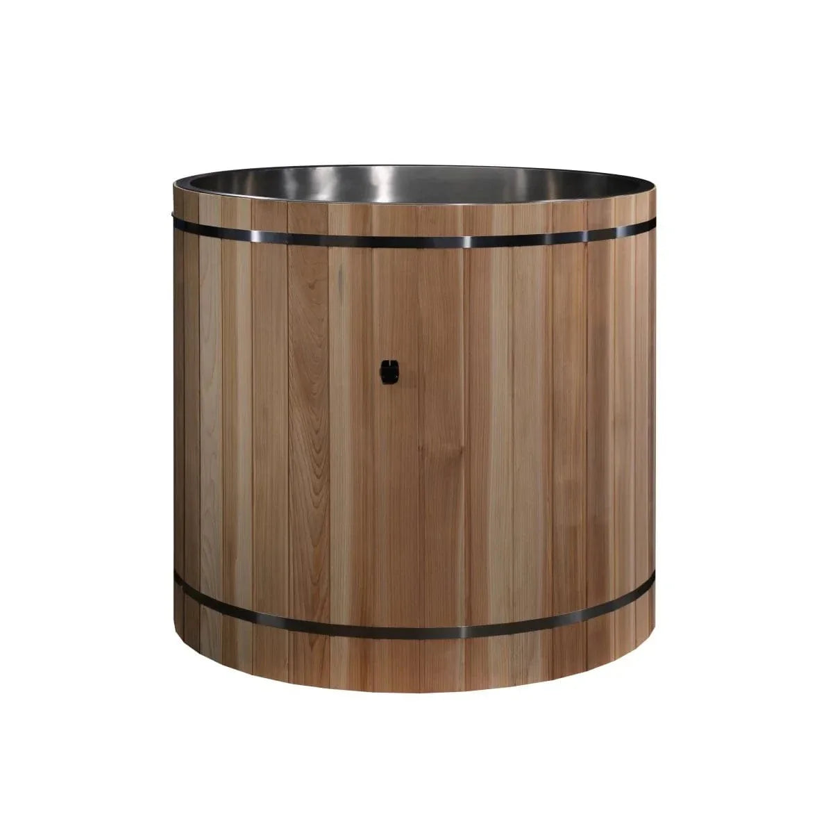 Dynamic Cold Therapy Cold plunge Dynamic Cold Therapy Stainless Steel Plunge Tub with Pacific Cedar