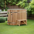 Dynamic Cold Therapy Hot tub Dynamic Cold Therapy (DCT) Oval Barrel Tub (50-P) Pacific Cedar – 3/4 IN-OUT (Without Motor)