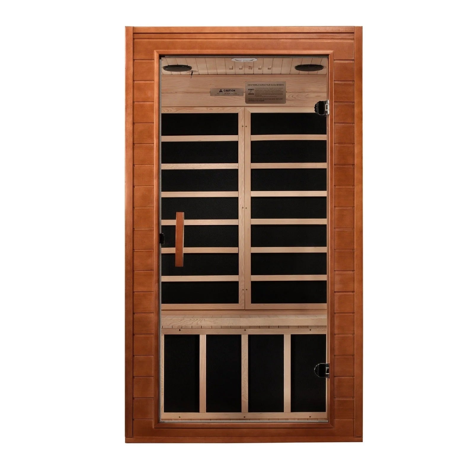 Dynamic Saunas Sauna Dynamic "Avila" 1-2-person Low EMF FAR Infrared Sauna DYN-6103-01
