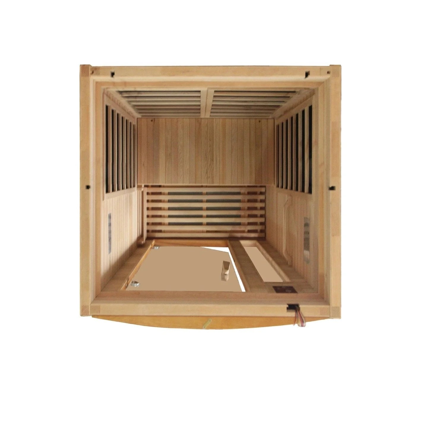 Dynamic Saunas Sauna Dynamic Barcelona Elite 1-2-person Ultra Low EMF FAR Infrared Sauna - DYN-6106-01 Elite