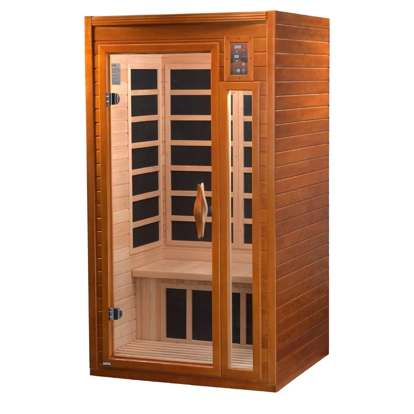 Dynamic Saunas Sauna Dynamic Barcelona Elite 1-2-person Ultra Low EMF FAR Infrared Sauna - DYN-6106-01 Elite