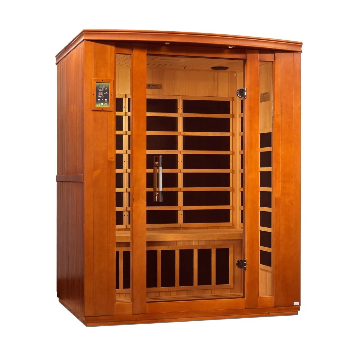 Dynamic Saunas Sauna Dynamic "Bellagio" 3-person Low EMF FAR Infrared Sauna - DYN-6306-02