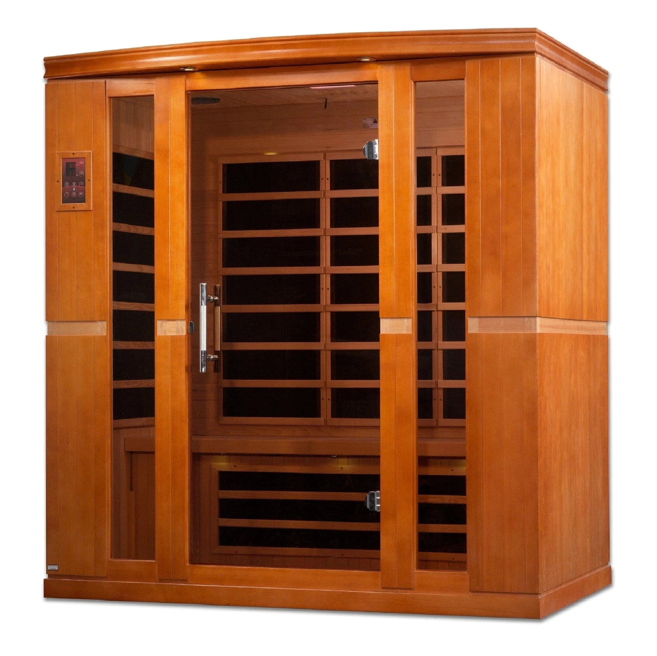Dynamic Saunas Sauna Dynamic "Bergamo" 4-person Low EMF FAR Infrared Sauna DYN-6440-01