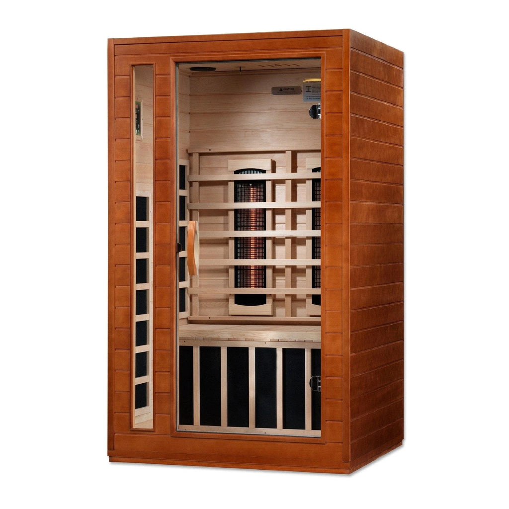 Dynamic Saunas Sauna Dynamic "Cordoba" 2-Person Full Spectrum  Near Zero EMF FAR Infrared Sauna