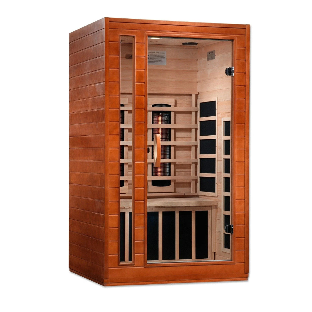 Dynamic Saunas Sauna Dynamic "Cordoba" 2-Person Full Spectrum  Near Zero EMF FAR Infrared Sauna