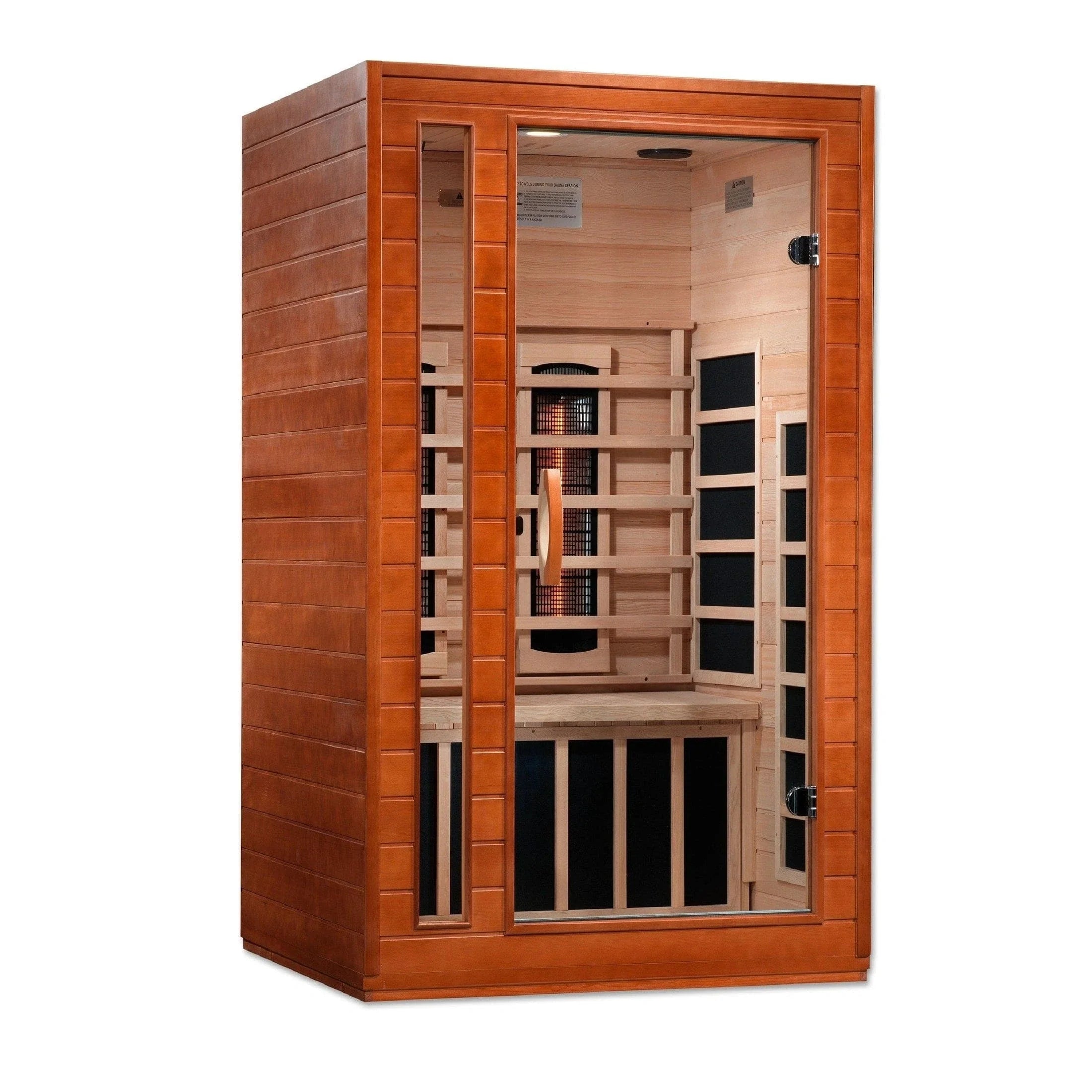 Dynamic Saunas Sauna Dynamic "Cordoba" 2-Person Full Spectrum  Near Zero EMF FAR Infrared Sauna