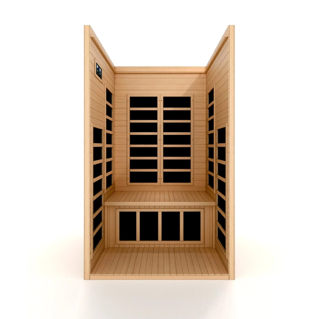 Dynamic Saunas Sauna Dynamic "Gracia" 1-2-person Low EMF FAR Infrared Sauna DYN-6119-01