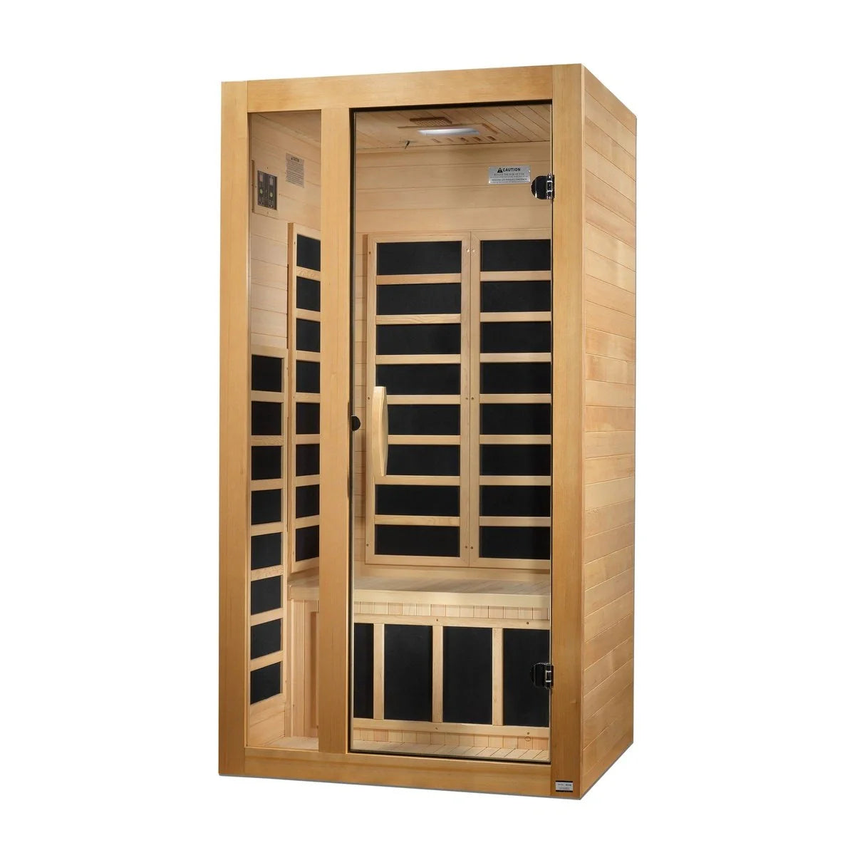 Dynamic Saunas Sauna Dynamic "Gracia" 1-2-person Low EMF FAR Infrared Sauna DYN-6119-01