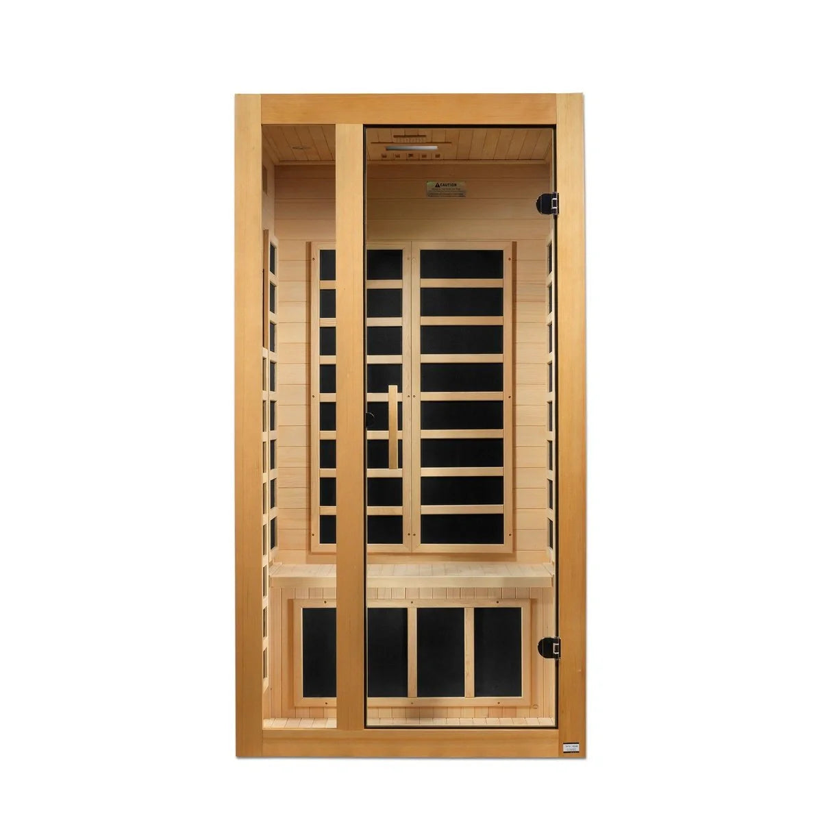 Dynamic Saunas Sauna Dynamic "Gracia" 1-2-person Low EMF FAR Infrared Sauna DYN-6119-01