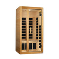 Dynamic Saunas Sauna Dynamic "Gracia" 1-2-person Low EMF FAR Infrared Sauna DYN-6119-01