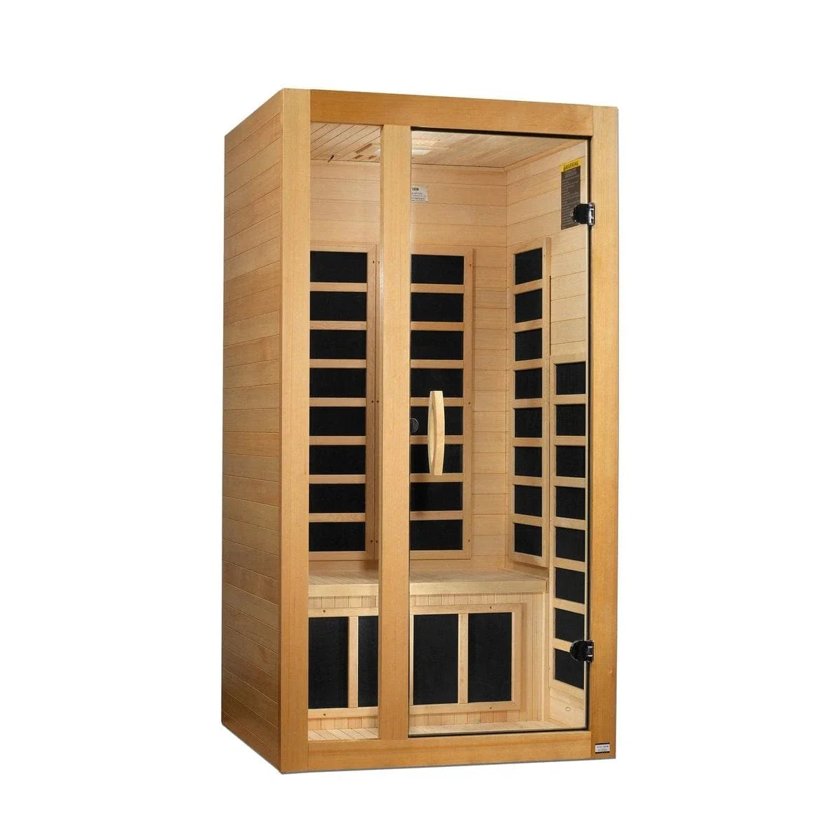 Dynamic Saunas Sauna Dynamic "Gracia" 1-2-person Low EMF FAR Infrared Sauna DYN-6119-01