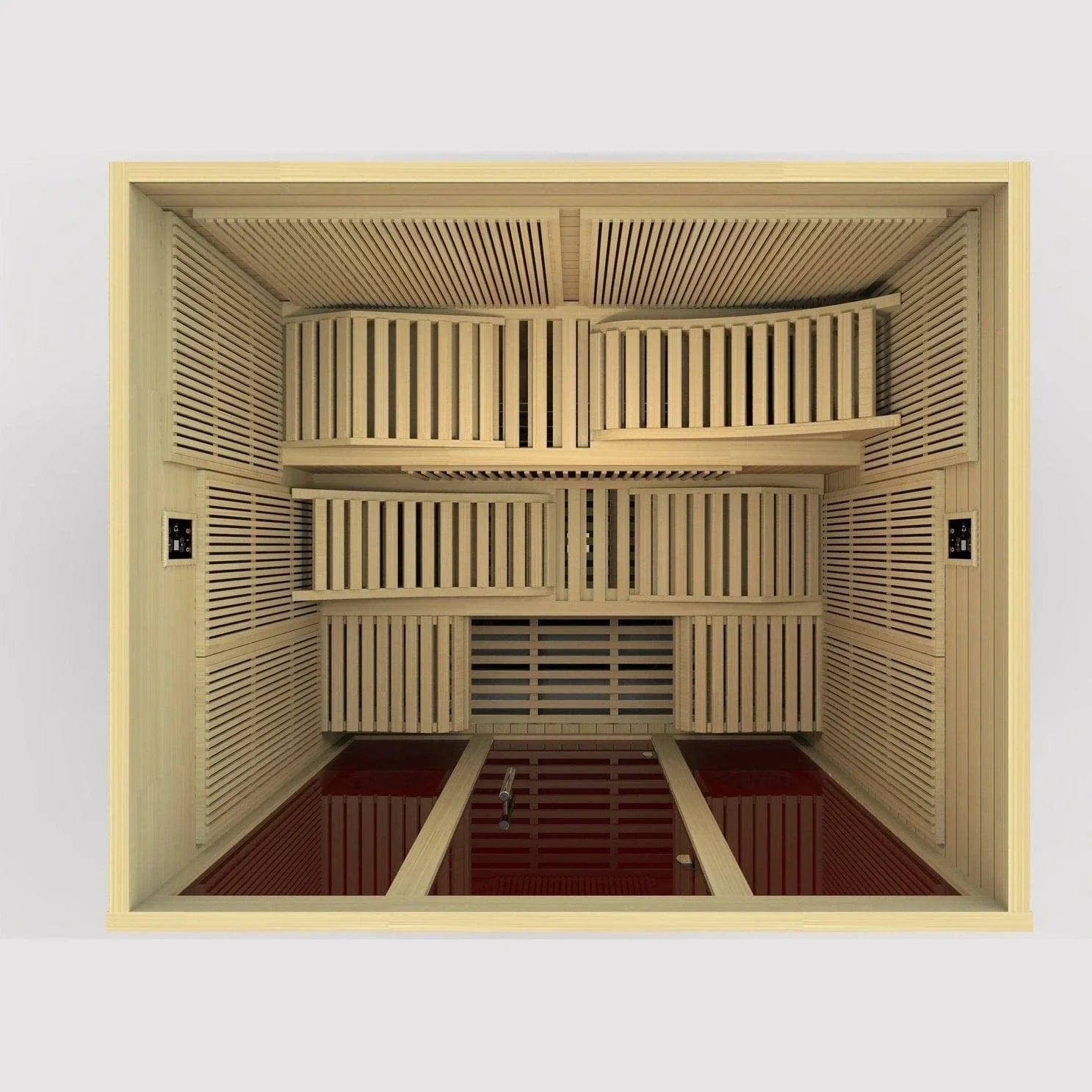 Dynamic Saunas Sauna Dynamic Monaco 6-person Ultra Low EMF FAR Infrared Sauna