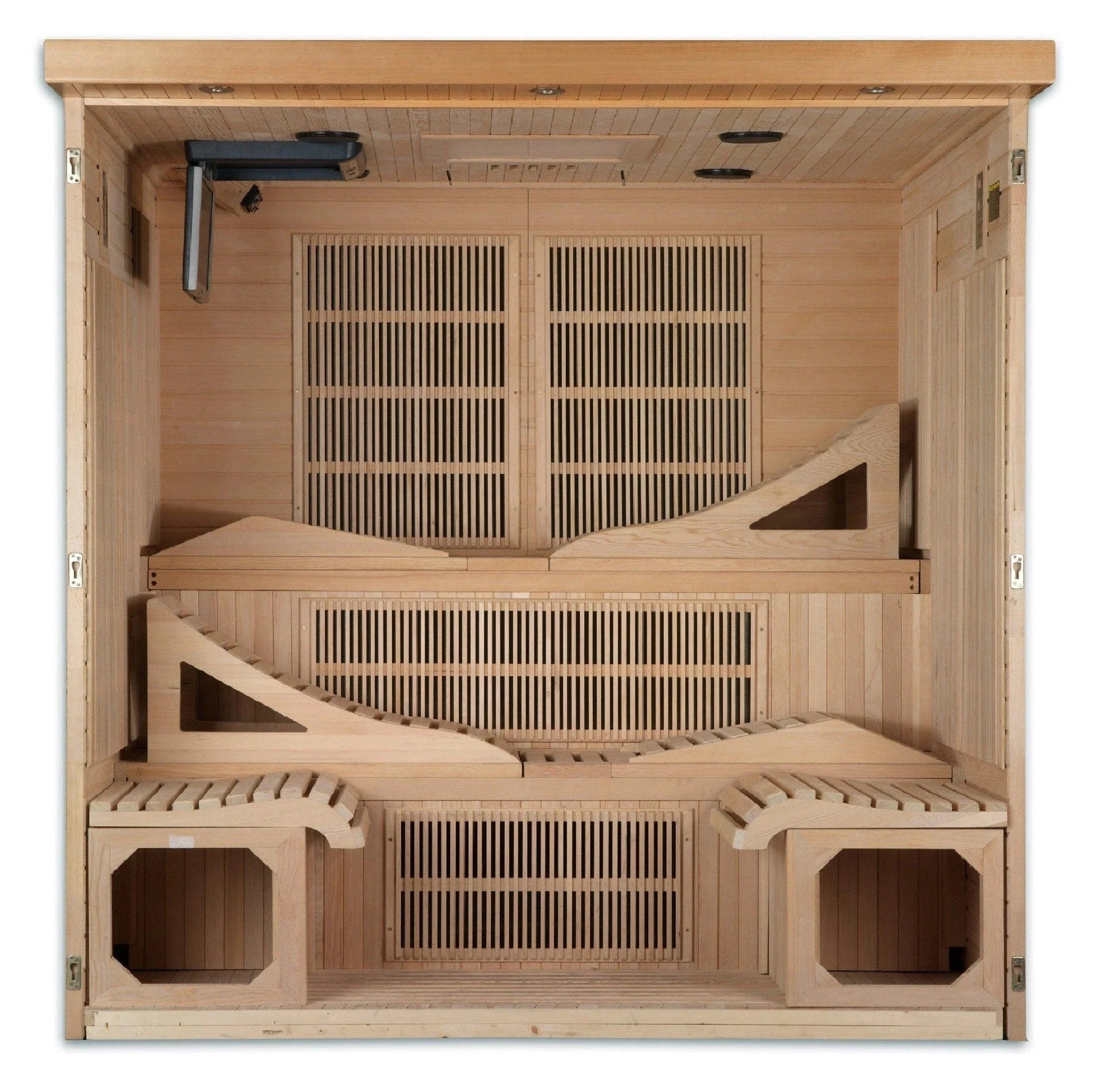 Dynamic Saunas Sauna Dynamic Monaco 6-person Ultra Low EMF FAR Infrared Sauna