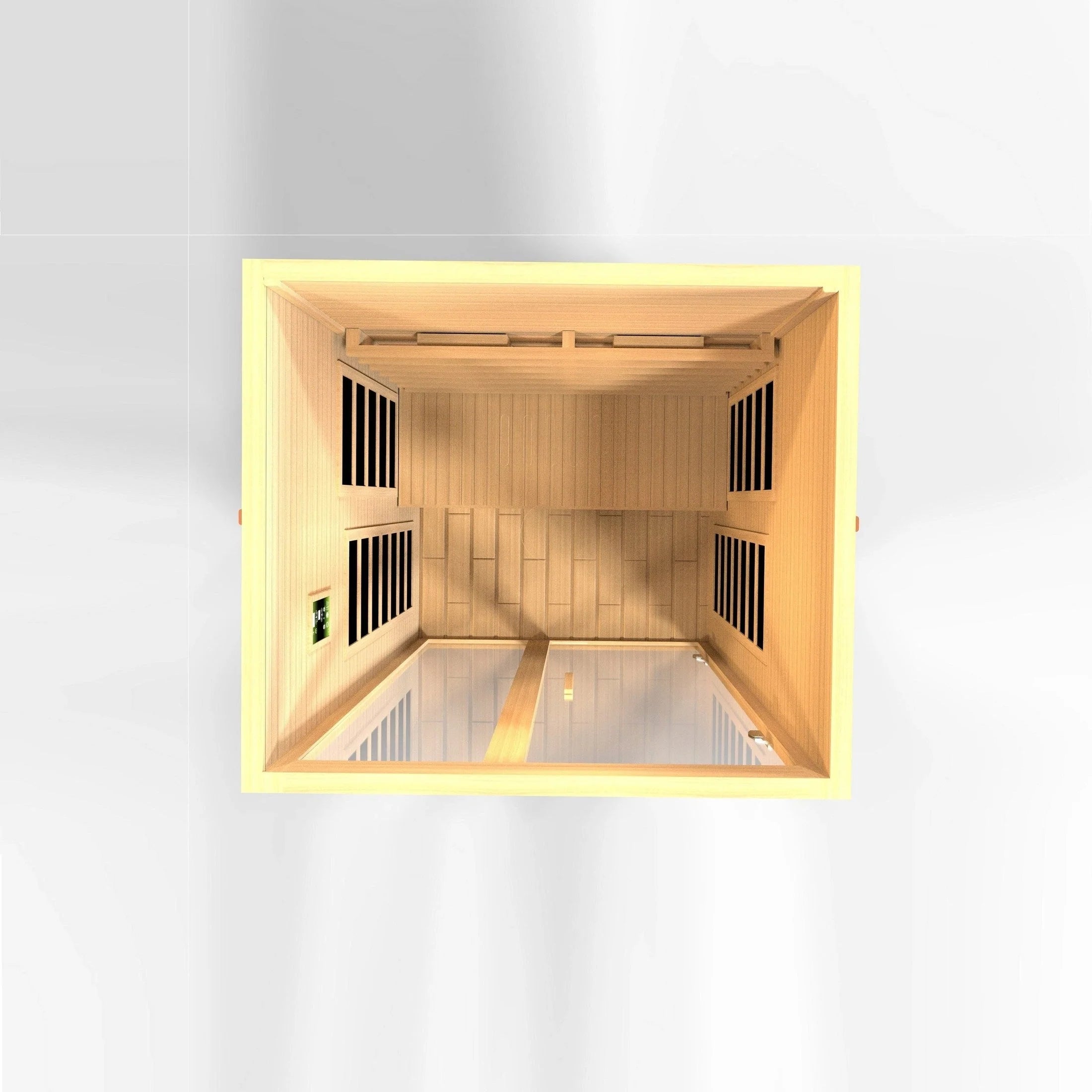 Dynamic Saunas Sauna Dynamic "Santiago" 2-person Full Spectrum Near Zero EMF FAR Infrared Sauna DYN-6209-03 FS