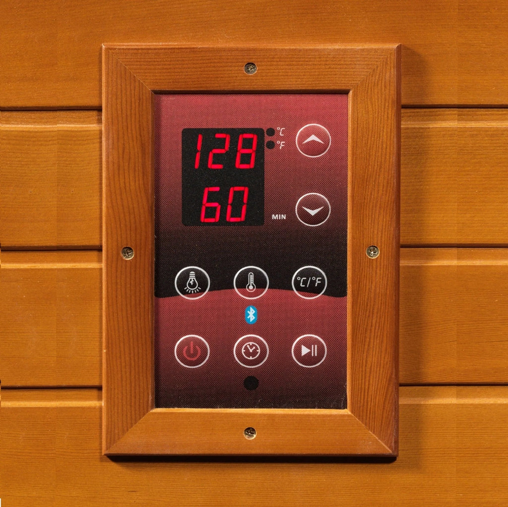 Dynamic Saunas Sauna Dynamic "Venice" 2-person Low EMF FAR Infrared Sauna DYN-6210-01