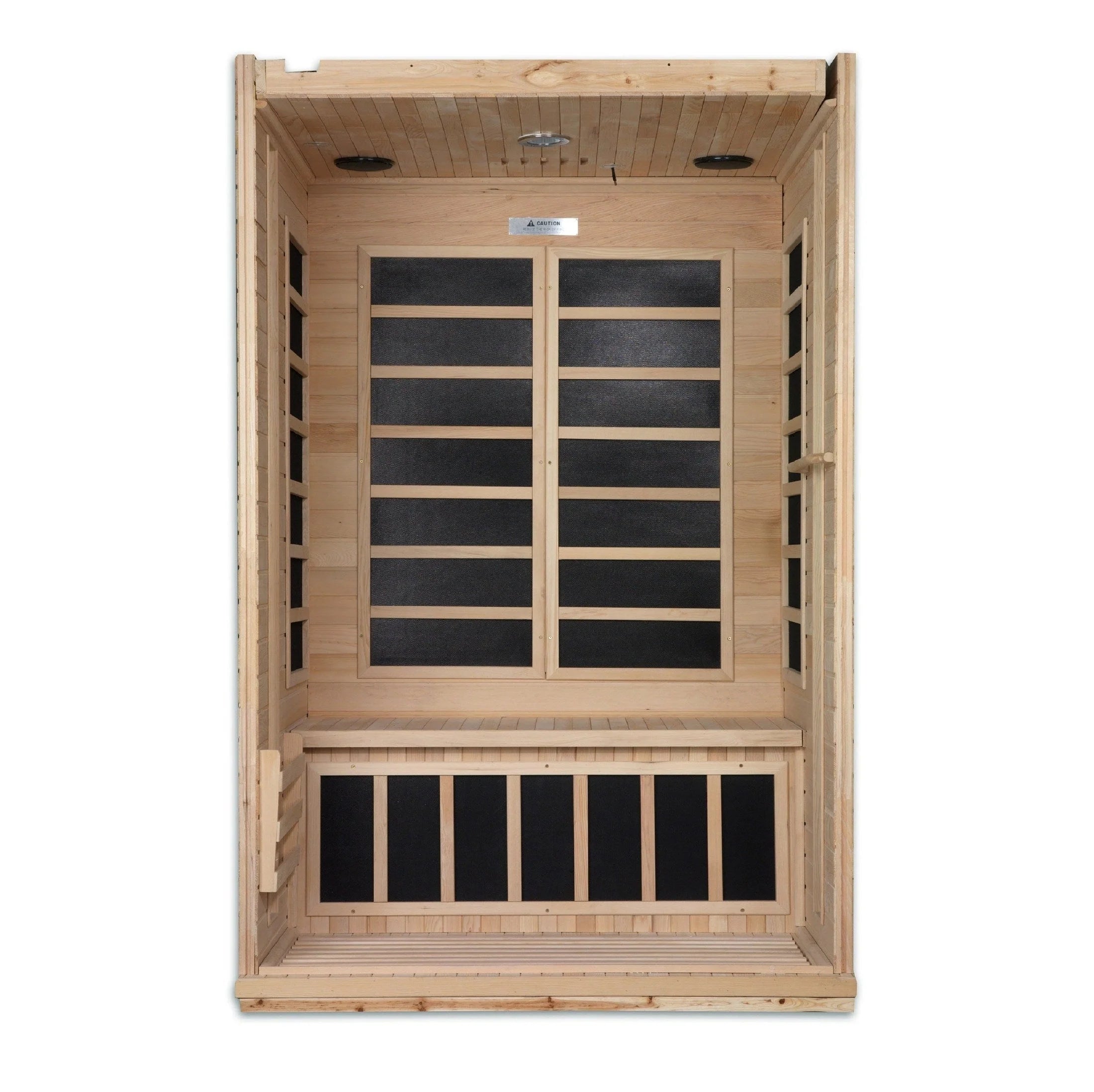 Dynamic Saunas Sauna Dynamic "Venice" 2-person Low EMF FAR Infrared Sauna DYN-6210-01