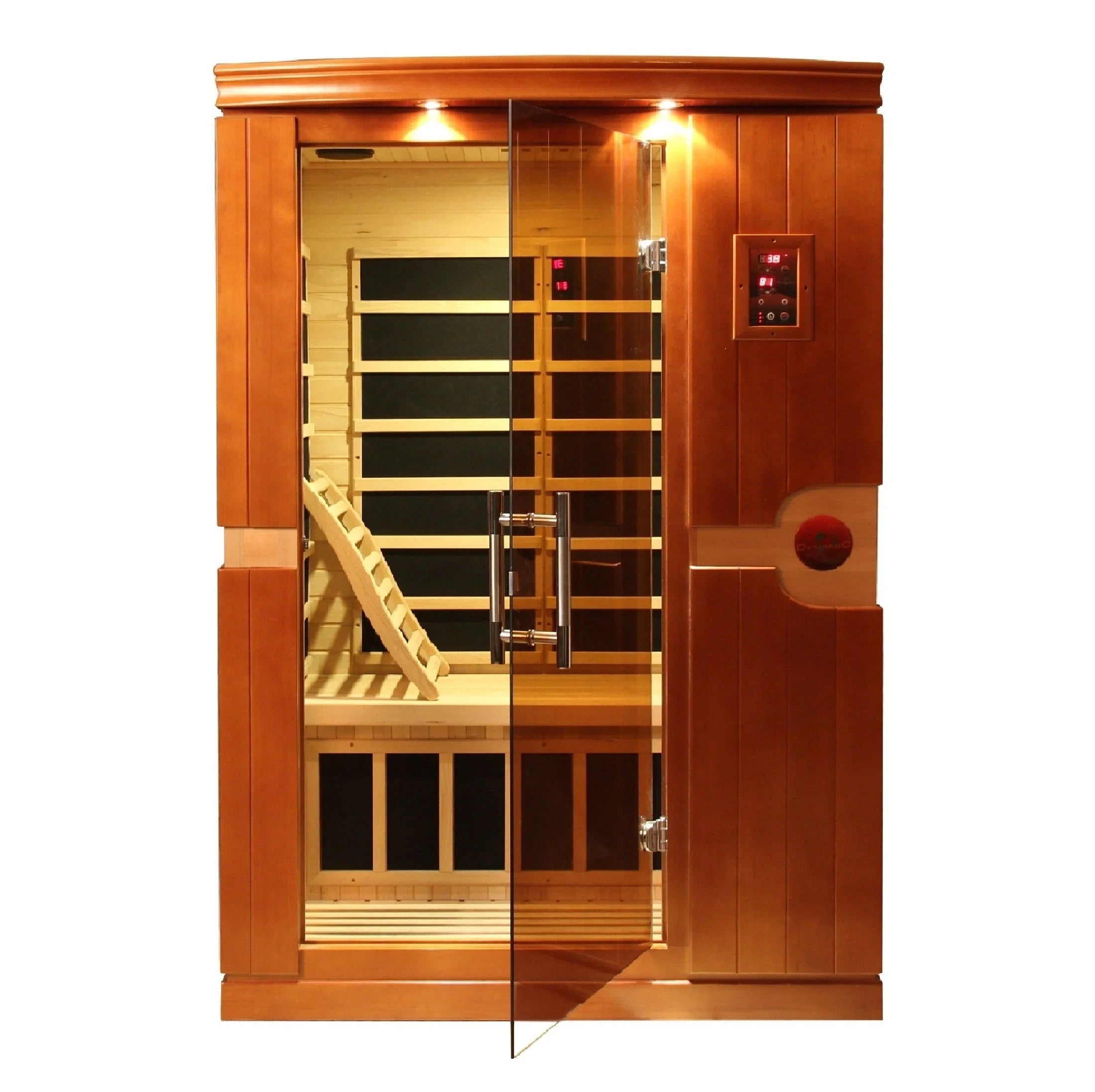 Dynamic Saunas Sauna Dynamic "Venice" 2-person Low EMF FAR Infrared Sauna DYN-6210-01